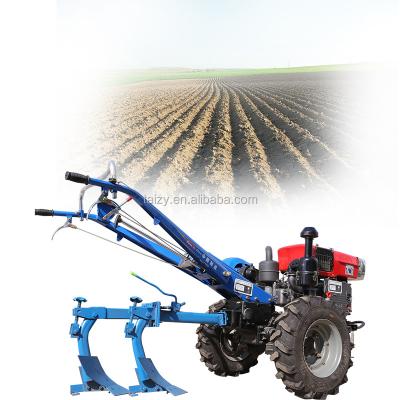 China Mini Hand Tractor Gasoline Walk Behind Tractor With Pto 	Agriculture Cultivation Machine à venda