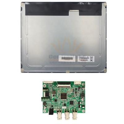 China 17 Inch LCD High Brightness DV170E0M-N10 For For Security Monitor Includes 3xAHDor 3xCVBS Controller Board: T12N64A 17 inch for sale