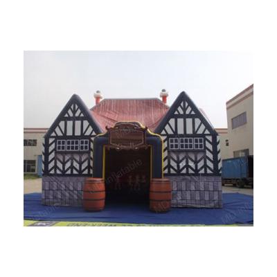 China Oxford Cloth Outdoor Inflatable Irish Bar Tent, Inflatable Bar Bar, Inflatable Irish Bar For Events for sale