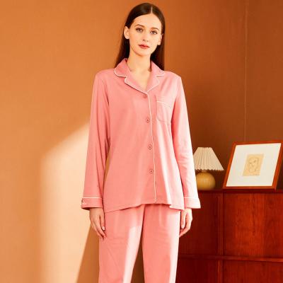 China Breathable Women Pajamas Set Winter Pajamas For Women New Cartoon Sleepwear Pijamas Printed Cute Pajamas Women Long Sleeve Pijama Mujer for sale