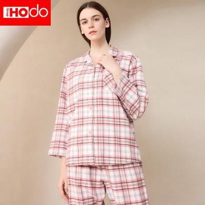 China Breathable Custom Design 2 Pieces Set Silk Pajamas Long Sleeve V Neck Silk Sleepwear Plus Size Pajama Set for sale