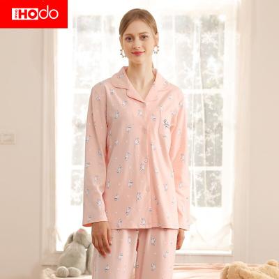 China Women's Pajamas Set OEM/ODM Breathable Satin Pajamas Sleepwear Solid V-Neckline Long Sleeve PJ Set Nightgowns Romper Pajamas Sets Women's Loungewear for sale