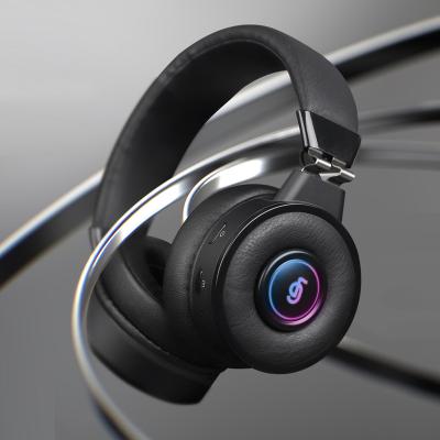 China Wireless Earphone Dropshipping Bluetooth Stereo Headset (can use wired also) Led Earphone Play for sale