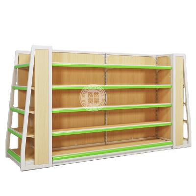 China Modern Single-Sided/Double-Sides System Shelving Gondola Retail Store Used Supermarket Shelf Display Shelving For Sale All Size for sale