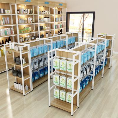 China Customized Double Sided Shop Shelves Double Sided Customizable Rack Multifunctional Supermarket Shelves For Sale Supermarket Gondola Shelving for sale