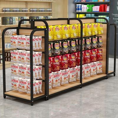 China Double Sided Cost Effective Supermarket Gondola Shelf Hypermarket Picks Customized Display Stands for sale