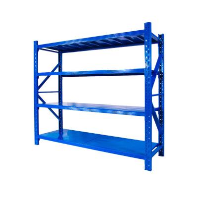 China Corrosion Protection Factory Price Medium Duty Storage Metal Shelving For Warehouse Or Steel Industrial for sale