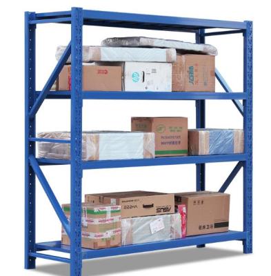 China Hongran Corrosion Protection Shelves Storage Shelf Warehouse Storage Racking Systems For Medium Duty Shelving for sale