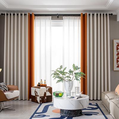 China Polyester Elegant Fabric Blackout Designs Style Home Window Curtain Blackout Modern Custom Window Curtains Blackout Curtains for sale