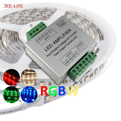 China RGBW Led Strip Lighting 12V 24V Aluminum Shell 4Channel PWM Power LED RGBW High Speed ​​Amplifier For RGBW LED Strip Lights for sale