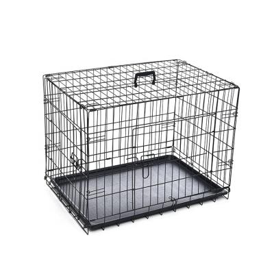 China Viable In Travel Dog Stainless Steel Running Pet Cages Carriers Pet Cages Houses Outdoors for sale