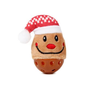 China Catnip Novelty Sustainable Pet Toy Interactive Cat Toy Christmas Toy for sale