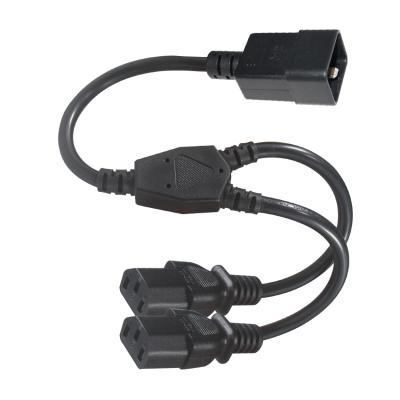 China Computer Standard IEC 320 Power Cord UK BSI B AC Reel Cables Right Angle C13 C20 Extension Male To Female for sale