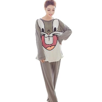 China High Quality Comfort 2 Pieces Set Homewear Sleep Home Pajamas For Women Sleepwear Wholesale Women Pajamas for sale