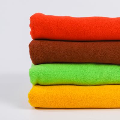 China Anti-static Microfiber Shear 100% Micro Polyester DTY Fleece Fabric And Anti-pilling Fleece For Garment for sale