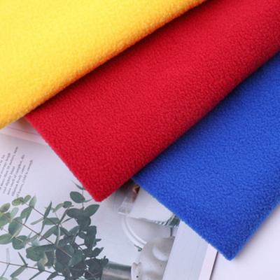 China Waterproof 100% polyester knittingpolar fleece for blanket and jacket fleece fabrics for sale