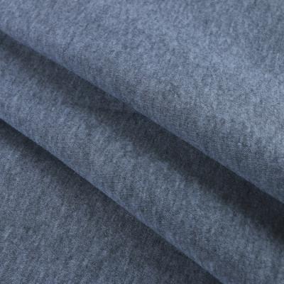 China Hot Sale Polyester Gray Yarn One Side Brushed Plain Colors Tear-Resistant Shear Hoodie Fabric for sale