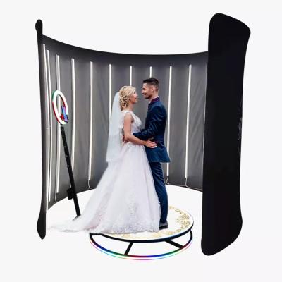 China Party Machine Used Photobooth 360 Degree Video Inflable Portable Led Panorama Photo Booth for sale