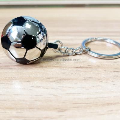 China For Gift Promotion 3d Sports Metal Soccer Ball Key Chain Key Ring Club Promotion Gift Football Shoes Key Chain for sale