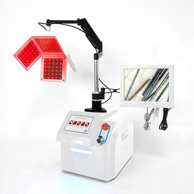 China Newest Design 650NM Red Diode Laser Hair Restoration Hair Loss Treatment Hair Restoration Hair Growth Treatment Machine Price for sale