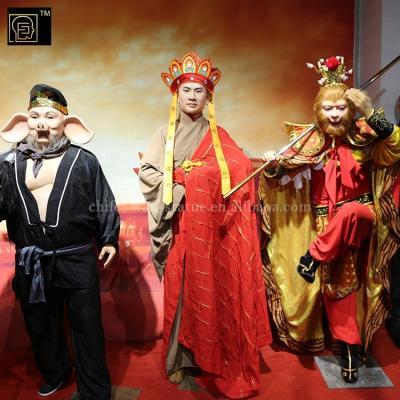 China Traditional Decorative Super Realistic Life Size Wax Figures Sculpture On Sale for sale