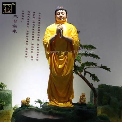 China Realistic Life Size Religious China Buddha Wax Figures Statue For Sale for sale