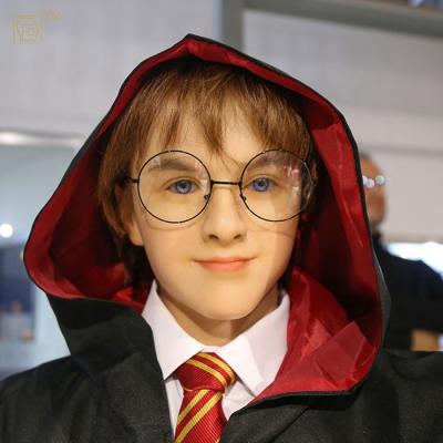 China Modern Realistic Life Size Celebrity Harry Potter Boy Wax Figure for sale