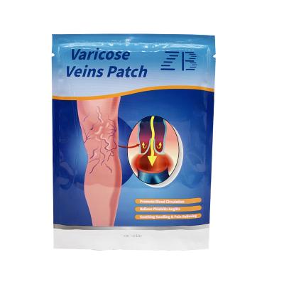 China 6pcs ZB Chinese Herbal Leg Varicose Veins Treat Patch Legs Pain Relief Plaster Spider Varicosity Angiitis Removal Phlebitis Treat for sale