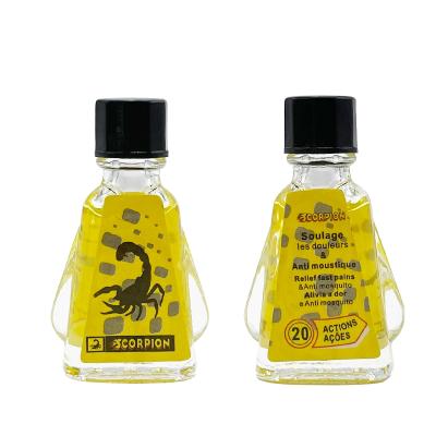 China Body Scorpion Wind Oil Replenishing Oil For Headache Dizziness Medicinal Plaster Fengyoujing Essential Oil Relieve Itching for sale