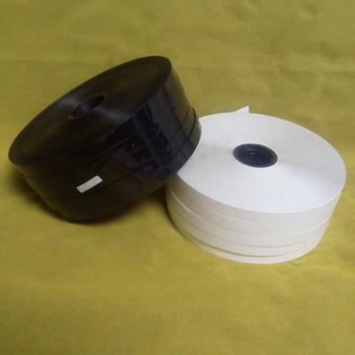 China White /Black Color 8MM X 1000M hot coding  Marking Foil for Pipe,Wire, Cable marking tape for sale