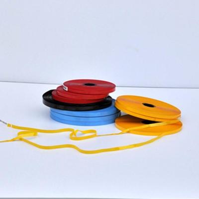 China Yellow Color 10mm Width 12000m Length hot  Stamping Ribbon For Cable Batch Number Printing for sale