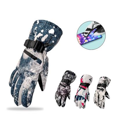 China YOKE Custom Popular Neoprene Mountaineering 2020 Waterproof Cycling Winter Warm Outdoor Waterproof Ski Sport Touch Screen Gloves for sale