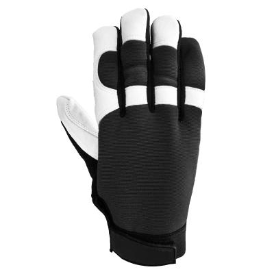 China Comfortable Grain Cow Leather Construction Leather Working Gloves Working Gloves Wholesale Work Gloves for sale