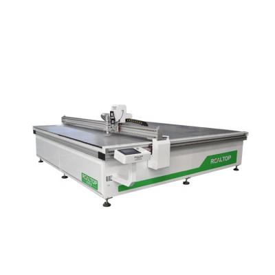 China Laser CUT Car Mat Cutting Machine Tool Car Seat Cover Oscillating Templates Cutting Machine for sale