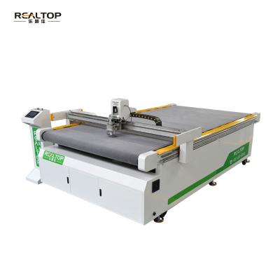 China teseo fc4 small leather cutting machine leather upholstery universal used cnc leather cutting machine for sale