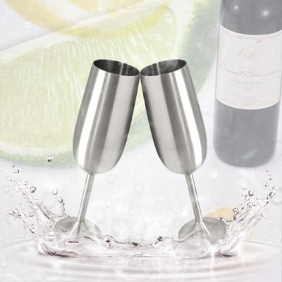 China Modern high quality 10oz stemless stainless steel wine glass copper plating for sale