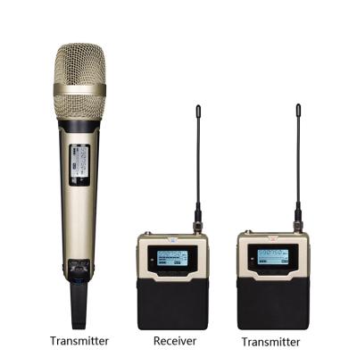 China Handheld Microphone Leicozic DSLR Live Recording Camera, Interview, Video Shooting, Handheld DV Portable Radio and 100M Lavalier Lapel Microphone for sale