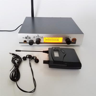 China Wireless Headset Microphone Leicozic Monitor System EW G3 New 1 Receiver 1 Transmitter IEM 300G3 Control System Musical Instruments DJ Equipment for sale