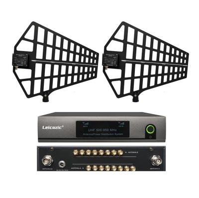 China Other Leicozic 8 Channel Signal Splitter UA868 System Distribution Antenna Pro Equipos De Booster 500-950Mhz Audio Musical Instrument for sale