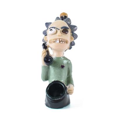 China 2021 New Hot Wholesale Resin Thug Resin Tobacco Pipe Cartoon Anime Smoking Portable Tobacco Pipe for sale