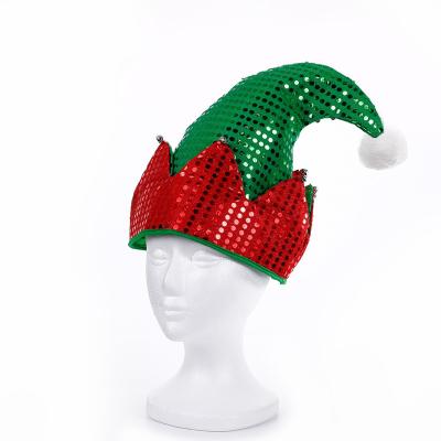 China Creative Nonwoven Fabric Christmas Hat Christmas Decoration Hat Plush Santa Claus Antler Hat for sale