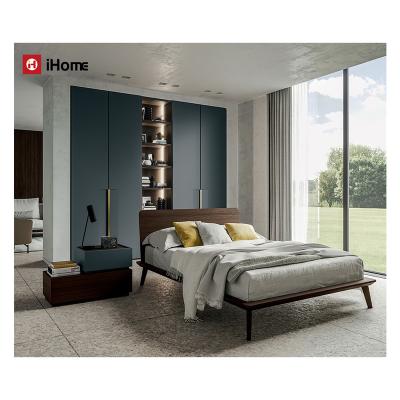 China Modern Convertible Promotional Price Furniture Wardrobes Home Closet Bedroom With Handle Pull for sale