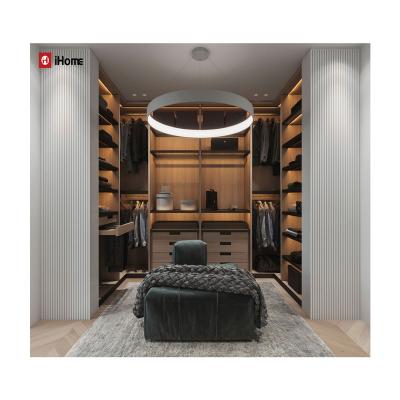 China High Quality Popular Open Modern Wooden Clothing Wardrobe Design Modular Wardrobe Convertible Storage For Bedroom for sale