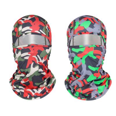 China One Hole Full Face Cover Breathable Balaclava Skimask Winter Camouflage Printing COMMON Ski Mask Hat for sale