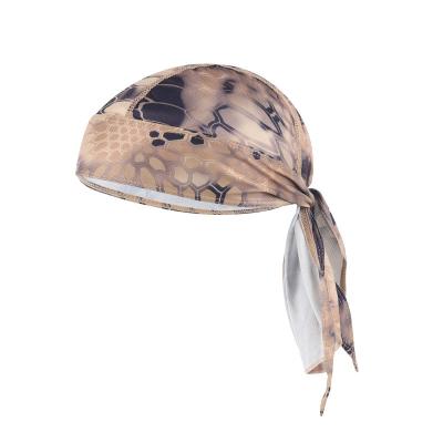 China Outdoor Sport COMMON Quick-Drying Elastic Adjustable Bandana Hat Hat Pirate Recycling Scarf for sale