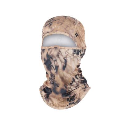 China R COMMON Headwear Wholesale Hot Sale Recycling Camouflage Windproof Balaclava One Hole Headgear for sale