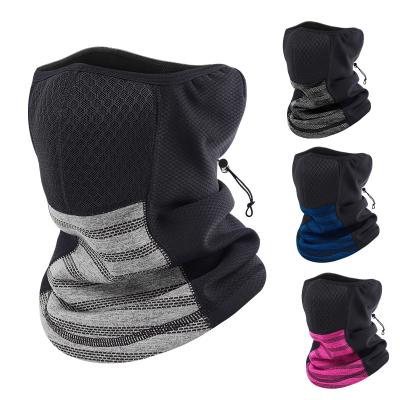 China Autumn Winter Thick Mesh Breathable Waterproof Sports Bandana Tube Face Hearing Protection Recycling Scarf for sale