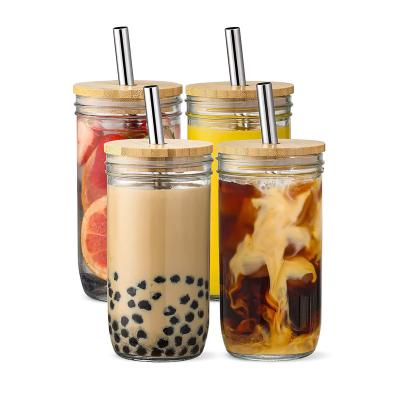 China Viable Drinking Glass Straw Glassware Cocktail Glasses Iced Coffee Glass Beer Glass Mug for sale