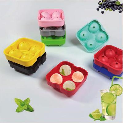 China Easy Release Flexible Silicone Ice Cube Tray Molds Odorless And Environmentally Friendly for sale