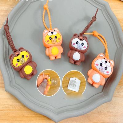 China Gepersonaliseerde Foam Keyring Cartoon Silicon Embossed Llavero PVC Sleutelhanger Gift Cute Sleutelhanger 3D Soft Rubber Sleutelhanger Te koop